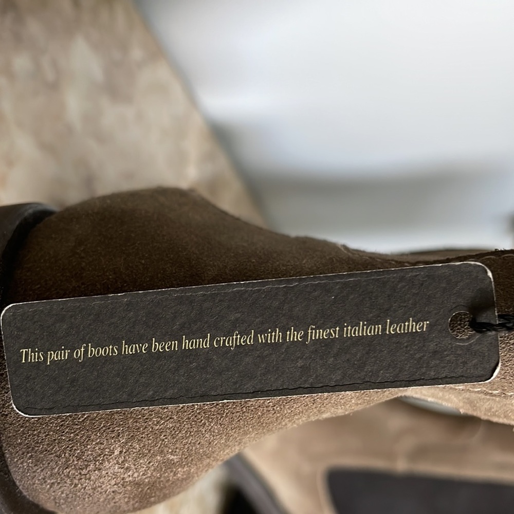 New Emanuele Castro Chelsea Leather Boots. Made in Italy ❤️ - Picture 8 of 11